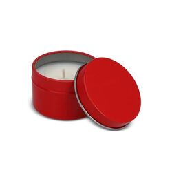 Bougie parfumée à base de plantes Dhyana en étain recyclé