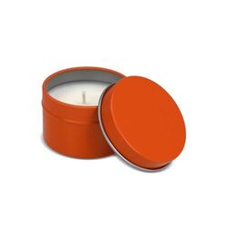 Bougie parfumée à base de plantes Dhyana en étain recyclé