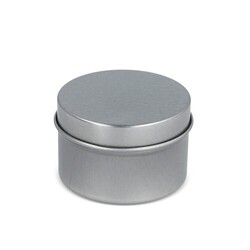 Bougie parfumée à base de plantes Dhyana en étain recyclé