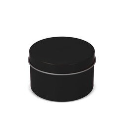 Bougie parfumée à base de plantes Kirtan dans une grande boîte en métal recyclé