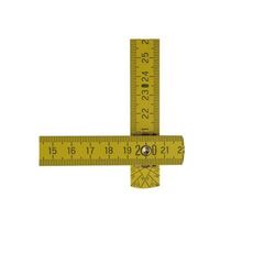 Règle pliante en bois 2m premium peinte