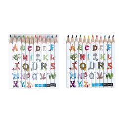 SET QUADRI 12 COUL 8,7 cm