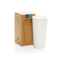 Mug 500ml en acier recyclé RCS Aviana™ Rowan