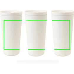 Mug 500ml en acier recyclé RCS Aviana™ Rowan
