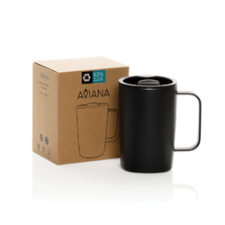 Mug 450ml en acier recyclé RCS Aviana™ Rowan