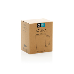 Mug 450ml en acier recyclé RCS Aviana™ Rowan