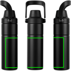 VINGA Bouteille 600ml en acier recyclé RCS Baltimore Trek