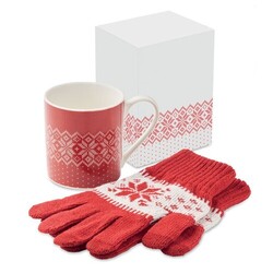 COPITO SET Set mug et gants hiver