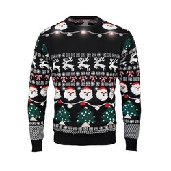 SHAMIS LARGE Pull LED de Noël L/XL