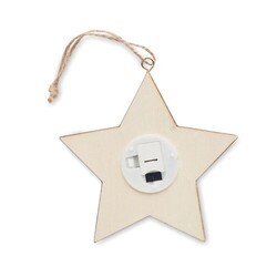 STARLIGHT Suspension étoile MDF avec led
