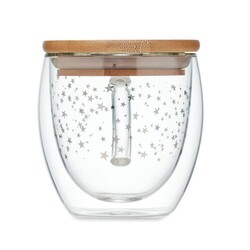 SION Tasse double paroi en verre