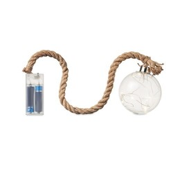 BAUBLI Boule en verre LED