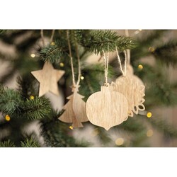 CHRISET Décorations de Noël en bois
