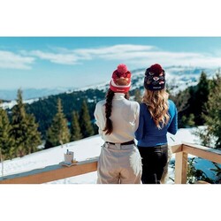 SHIMAS LIGHT Bonnet de Noël tricoté avec LED