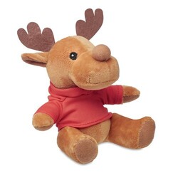 RUDOLPH Renne en peluche avec capuche