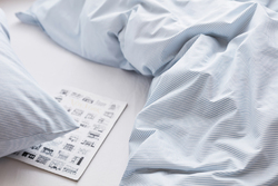 VINGA Linge de lit en coton, set de 4 pièces,  Montgomery