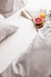 VINGA Linge de lit en coton, set de 4 pièces,  Montgomery