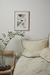 VINGA Marston Set de 4 pièces de lit en coton biologique OCS