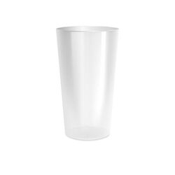 GOBELET PLASTIQUE REUTILISABLE 60 cl  RAS BORD (IML)