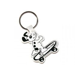 PORTE CLES PERSONNALISABLE DUR (anneau 25 mm)