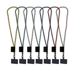 CORDON TOUR DE COU/LANYARD TUBULAIRE TISSEE PORTE TELEPHONE