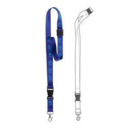CORDON TOUR DE COU ANTI-ETRANGLEMENT / LANYARD 2X85+10 CM