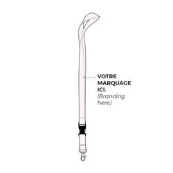 CORDON TOUR DE COU / LANYARD 2X85+10 CM