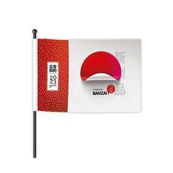 MINI DRAPEAU DE SUPPORTER