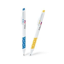 STYLO BILLE PLASTIQUE ECRITURE BLEU