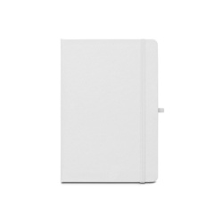 ANNE SUB. Cahier A5 en polyester recyclé (100% rPET) 300D, idéal pour la personnalisation par sublimation