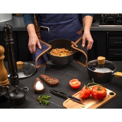 CLOVES. Manique en toile de coton (275 g/m²)