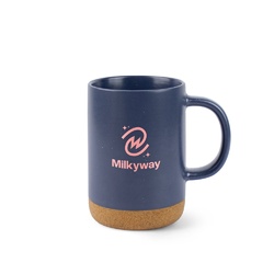 CONSTELLATION CORK. Tasse en céramique avec socle en liège 320 ml