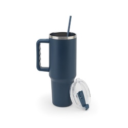 JOYNER XL. Grand gobelet de voyage en acier inoxydable (91% recyclé) avec double paroi isolée sous vide et finition mate 1300 mL