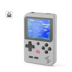 BOWSER. Console de jeux portable avec 256 jeux classiques