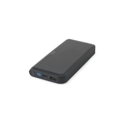 BECKER 10. Batterie nomade de 10 000 mAh en ABS recyclé (100 % rABS) avec chargeur sans fil ultrarapide de 15 W