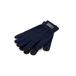 BURROW. Gants en polyester recyclé (100% rPET), avec embouts tactiles
