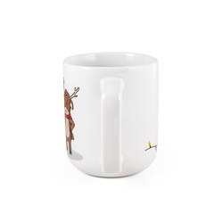 REINDEER. Tasse avec impression de Noël 330 mL