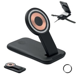 PENDOLESS Chargeur sans fil 3 en 1 15W