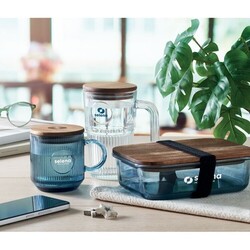 VITRIO MUG Mug en verre strié 300ml