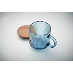 VITRIO MUG Mug en verre strié 300ml