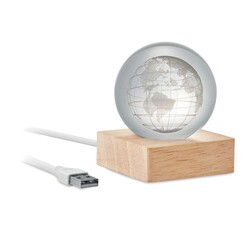 GLOBE LIGHT Globe en verre LED