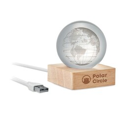 GLOBE LIGHT Globe en verre LED