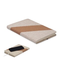 CORTONA Carnet A5 avec chargeur 15W