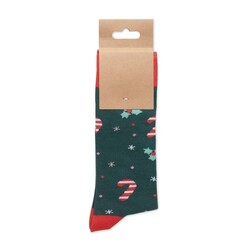 SOC MEDIUM Paire de chaussettes Noël M