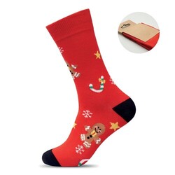 SOC LARGE Paire de chaussettes Noël L