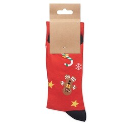 SOC LARGE Paire de chaussettes Noël L