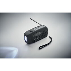 ONDA Radio portable avec torche LED