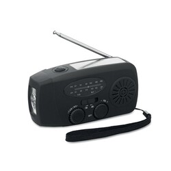 ONDA Radio portable avec torche LED
