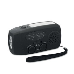 ONDA Radio portable avec torche LED