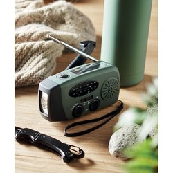 ONDA Radio portable avec torche LED